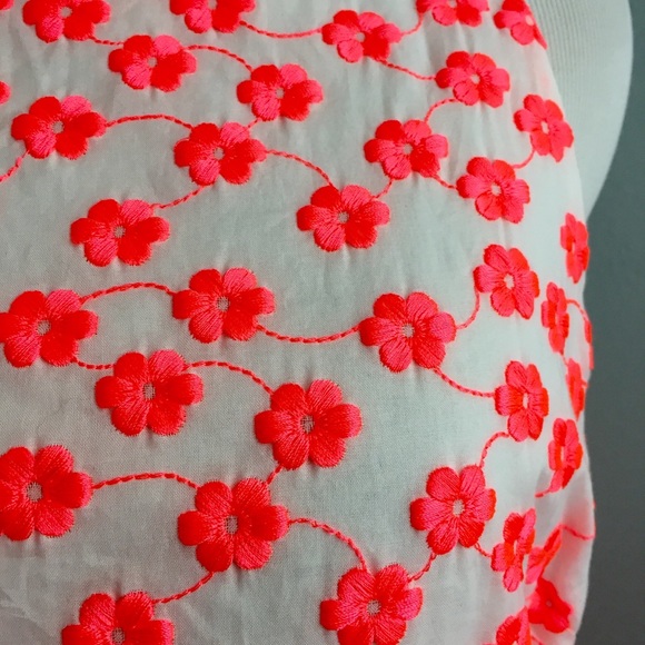 J. Crew embroidered floral racer dress - Picture 3 of 7